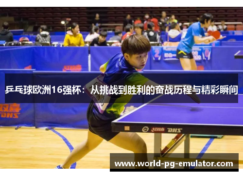 乒乓球欧洲16强杯:从挑战到胜利的奋战历程与精彩瞬间 乒乓球欧洲16强杯:从挑战到胜利的奋战历程与精彩瞬间