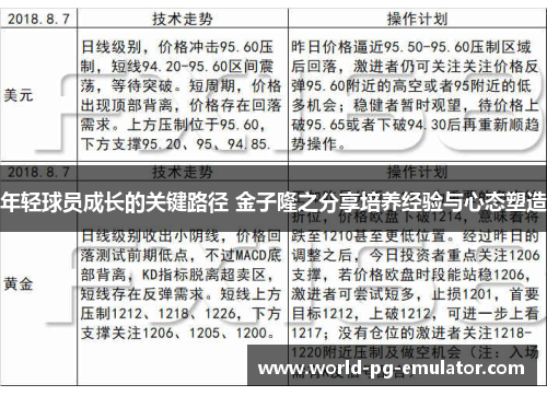年轻球员成长的关键路径 金子隆之分享培养经验与心态塑造